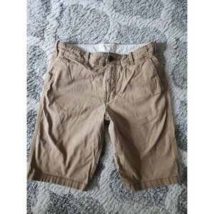 Hollister Shorts Mens 32 Tan Khaki 10" Inseam Cali Longboard Fit Skateboarding